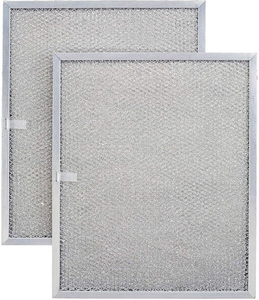 Filter Everything Aluminum Range Hood Filter – 2-Pack – Fits Broan Models 99010300, BPS2FA36, QS136AA, WS136SS & More – 11¾″ x 17¼″ x ⅜″