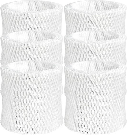 Humidifier Wicking Replacement Filter Compatible with Canopy Bedside and Nursery Humidifier, Wood Pulp & Paper Filter, 6 Pack