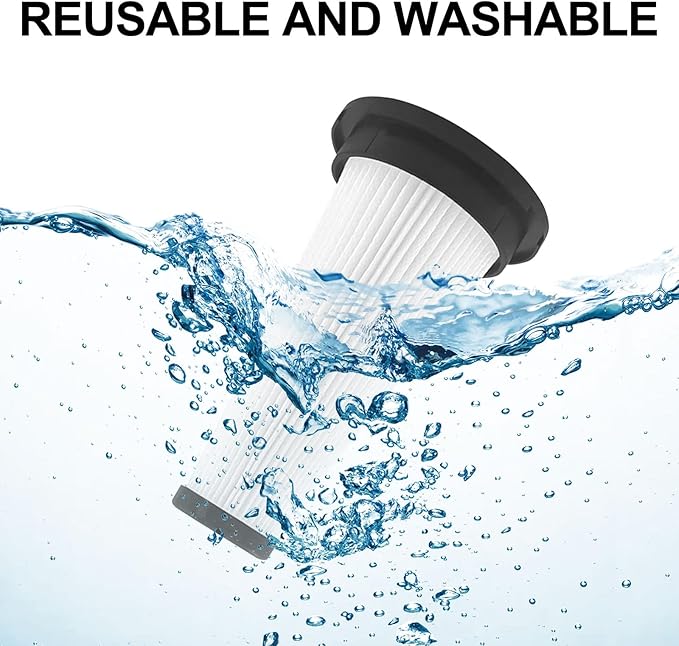 6 Pack HEPA Filters Replacement for MBYULO Cordless Vacuum Cleaner, Compatible with SUXIANGVAC Cordless Vacuum A27, Fits VOKENE& VICEASE& OIRFND A27& TITIPOY A27 Series