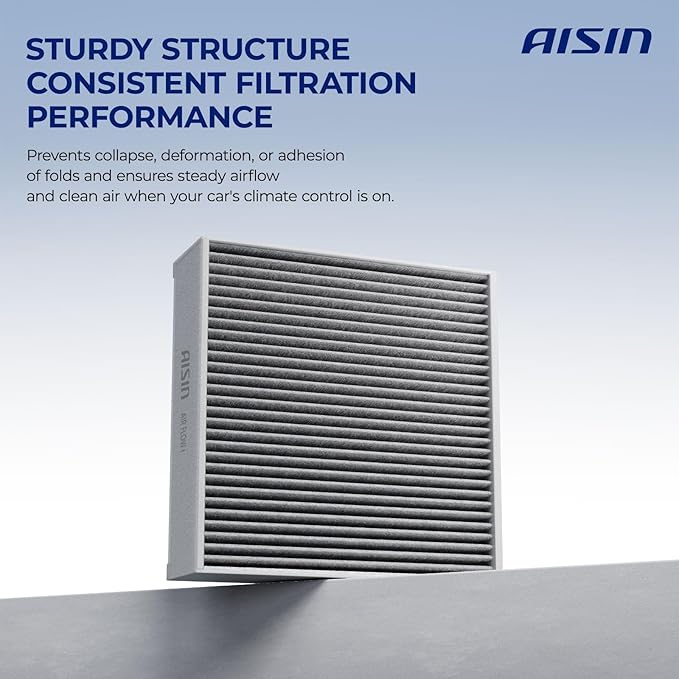 AISIN AFTERMARKET CBFAZ-00320 Cabin Air Filter with Activated Carbon - Compatible with BMW X5 2000-2006, Land Rover Range Rover 2003-2013