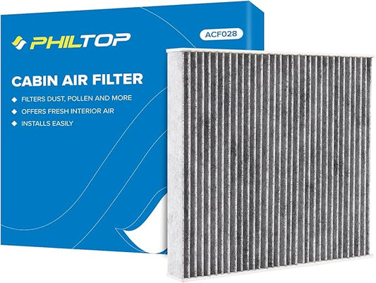 PHILTOP Cabin Air Filter, CF11643 Compatible with Arteon, Atlas,Atlas Cross Sport, GTI, Alltrack, SportWagen, Jetta, Taos, Tiguan,A3, A3 Quattro