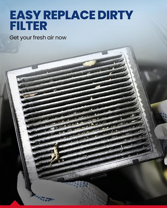 KAX HEPA Cabin Air Filter with Activated Carbon, CF10139 Replacement for Scion TC 2.4L 2005-2010, XA 1.5L 2004-2006, XB 1.5L 2004-2006, Toyota Echo 1.5L 2000-2005, RAV4 2.4L 2001-2005, Cabin Filter