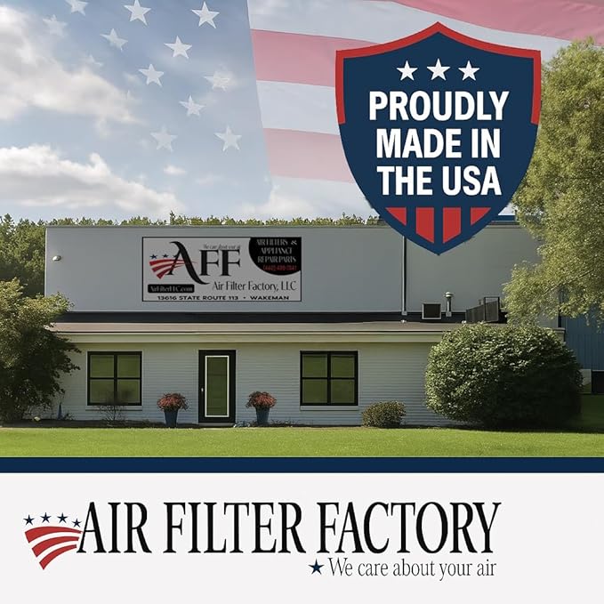 Air Filter Factory Stove Fan Filter 41F, 97007696, 97005687 Replacement For Broan Nutone Range Hood Grease Mesh Charcoal Carbon Combo Filter 8.75 x 10.5 x .44 Inches 2-Pack