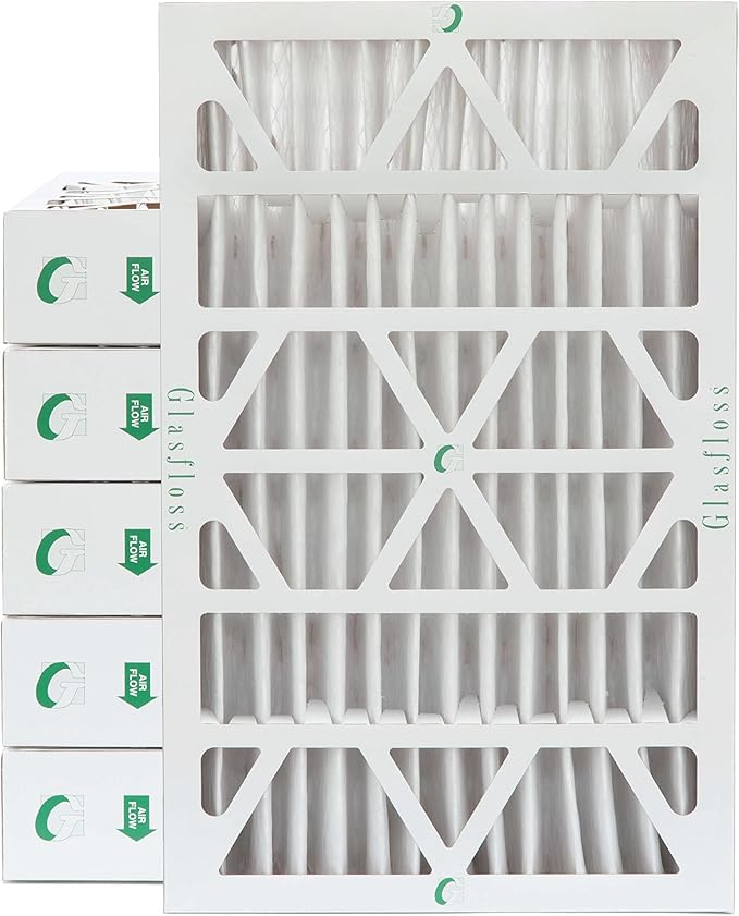 Glasfloss ZL 16x24x4 MERV 10 AC & Furnace Filters. 6 Pack. Actual Size: 15-1/2 x 23-1/2 x 3-3/4