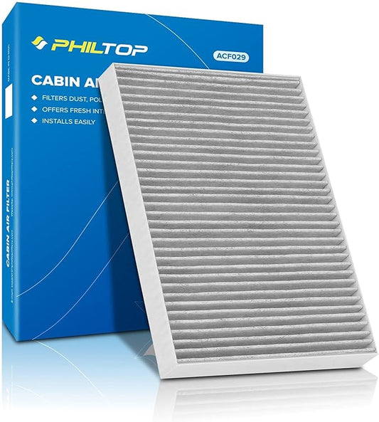 PHILTOP HEPA Cabin Air Filter w/Activated Carbon, Compatible with CF11668 Dodge Charger 2011-2023, Challenger 2011-2023, Chrysler 300 2011-2023