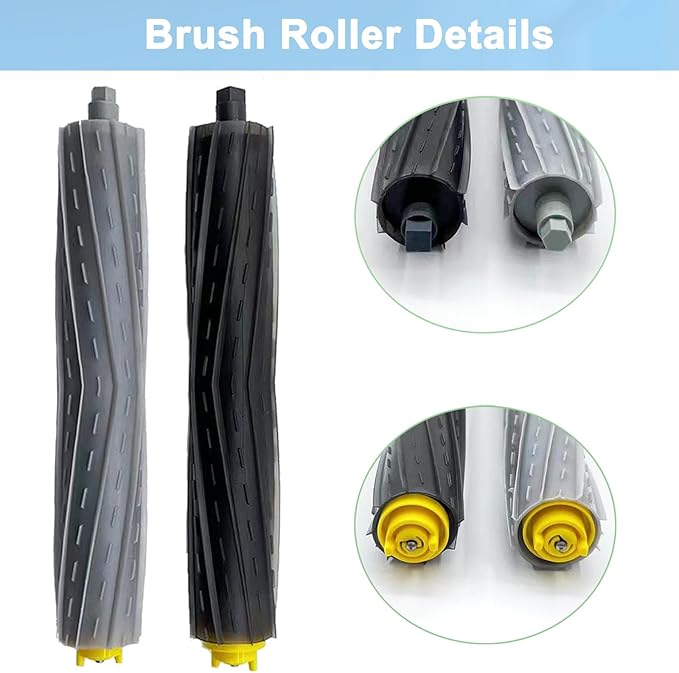 14 Pack Roomba 800 900 Series Replacement Parts for irobot Roomba 805 960 860 861 866 870 880 890 900 960 980 981 985 Robot Vacuum, 2 Debris Extractor 6 Filters 6 Side Brushes & 6Screws