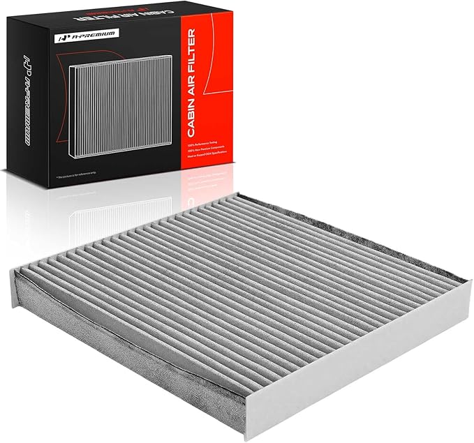 A-Premium Cabin Air Filter with Activated Carbon Compatible with Honda & Acura - Civic, CR-V, CRV, Accord, Odyssey, CSX, ILX, MDX, RDX, TLX