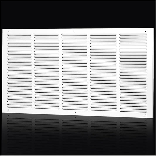 Return Air Grille for 30"Wx14"H inch Duct Opening,Air Return Vent Cover for Wall or Ceiling,AC Wall Vent Cover Grill HVAC Cold Air Intake Grille Without Filter Housing,Outer Dimension:31.75"WX15.75"H