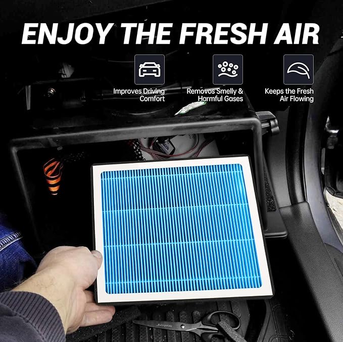 JOGOAUTO H10775 Cabin Air Filter for,2013-2015 Malibu,2013-2022 Encore,2014-2016 Cadillac ELR,2010-2016 SRX,2011-2015 Chevy Cruze2012-2020 Sonic,2013-2022 Spark,2013-2022 Trax,2011-2015 Volt