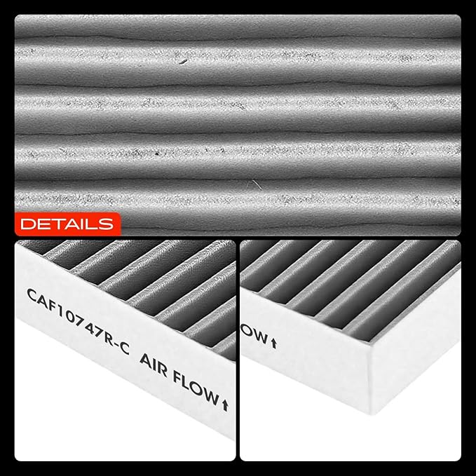 A-Premium 2-PC Cabin Air Filter with Activated Carbon Compatible with Jeep Liberty 2008-2012 & Dodge Nitro 2007-2011