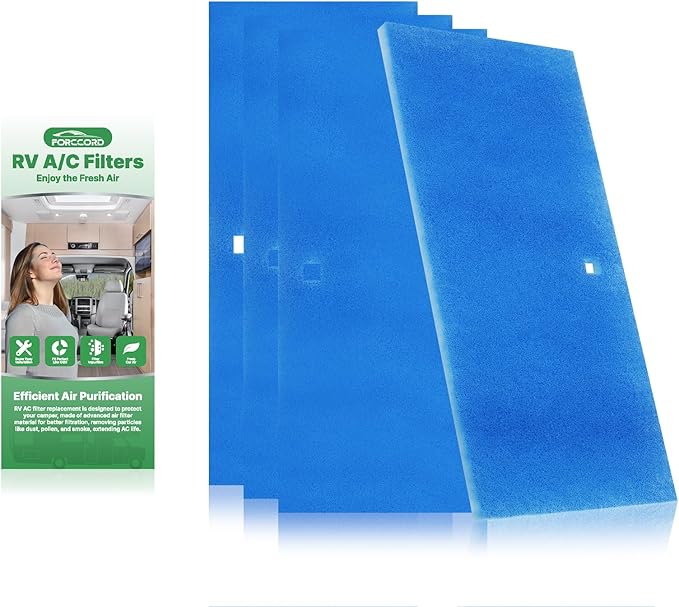 4-PACK RV Air Conditioner Filter Replacement Filters For MERV 6 AC Air Filter 6" x 14"