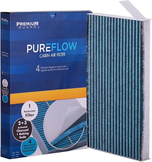 PureFlow Cabin Air Filter PC4012X | Fits 2011-2025 Nissan LEAF, 2013-2019 Sentra, 2011-2017 Juke, 2009-2014 Cube