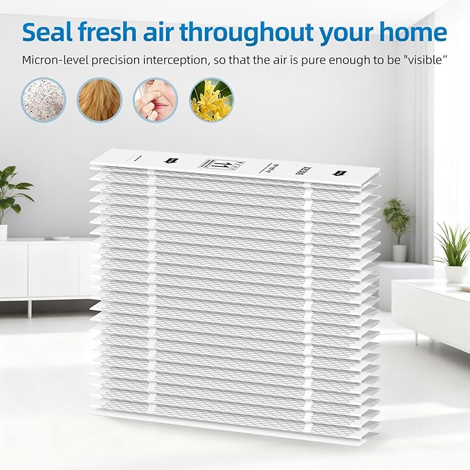 X8309 Expandable Filter MERV 11 Compatible with Lennox X8309,Pleated HVAC Furnace 16x25x5 (1-Pack)