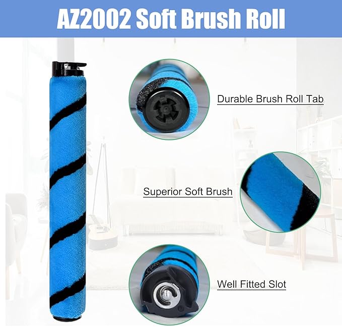 Alrens AZ2002 Filter Replacement Parts for Shark AZ2000 AZ2002 AZ2000W Vertex DuoClean PowerFins Upright Vacuum Cleaner, Replace Part #XHFAZ2000 XFFKAZ2000 1483FC2000