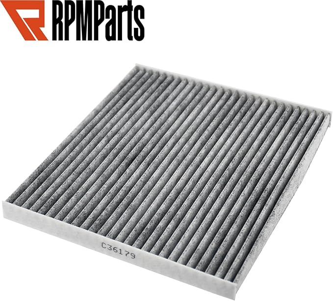 CF11819 Cabin Air Filter with Activated Carbon Compatible with Chevy Equinox, GMC Terrain, Hyundai Sonata, Santa Fe, Saturn Vue, Kia series Car Cabin Air Filter