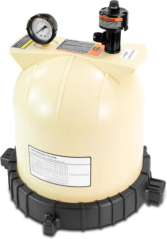 178561 Pool Filter Lid Replacement Compatible with Pentair Clean & Clear CC75, CC150,CC200 Cartridge & DE Filters Include Part Number 190058 9820980 59052900