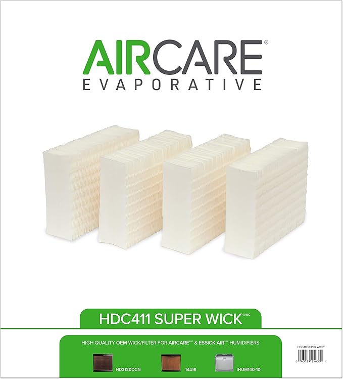 AIRCARE HDC411 Replacement Humidifier Wick, 4-Pack (1)