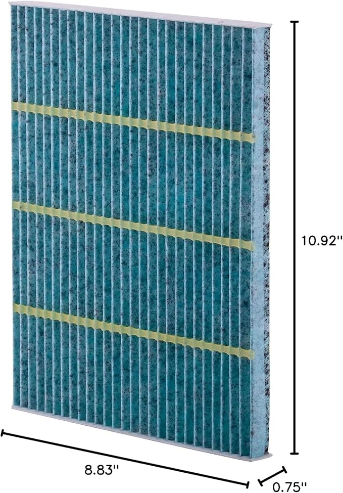 PureFlow Cabin Air Filter PC6286X | Fits 2015-2024 Ford Edge, 2013-2020 Fusion, 2013-2020 Lincoln MKZ, 2019-2023 Nautilus, 2016-2018 MKX, 2017-2020 Continental