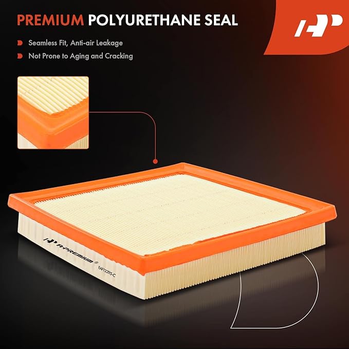 A-Premium Engine Air Filter Compatible with Subaru Model - Forester, Outback, Impreza, Crosstrek, Legacy, Ascent, WRX, Flexible Panel, Replace# 16546AA16A