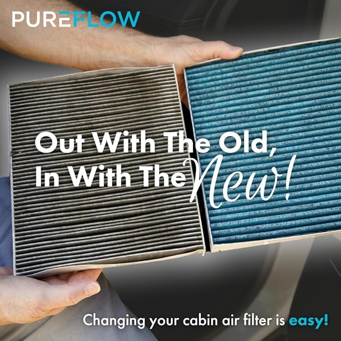 PureFlow Cabin Air Filter PC99528X | Fits 2020-2025 Ford Transit-250, Transit-350, Transit-350 HD, 2022-2025 E-Transit, 2015-2019 Ford Transit-150, Front
