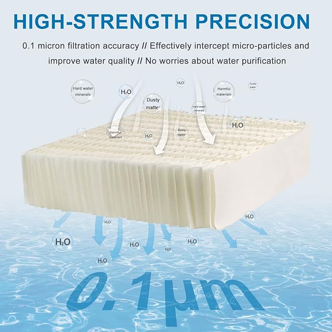 AMI PARTS 1043 Humidifier Wick Filter Compatible with Essick Air AIR.CARE Humidifiers Replacement for EP9500, EP9700, EP9800, EP9R700, Bemis Space.saver 800 8000 series Super Humidifiers