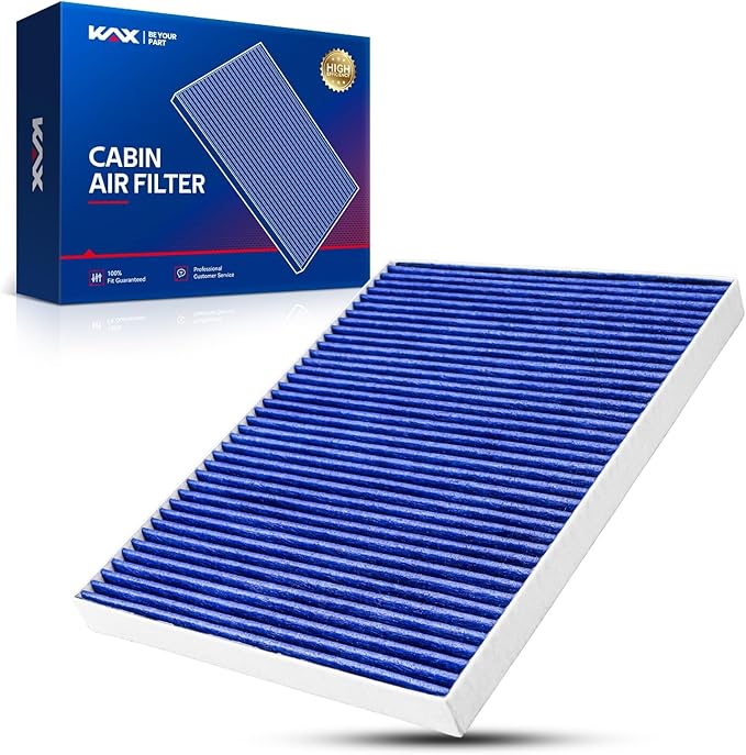KAX Premium HEPA Cabin Air Filter with Dual Active Carbon, CF9597A Replacement for Dodge Grand Caravan, Town & Country, Caravan, Chrysler Pacifica, Voyager, Featuring Dual-Stage Carbon Technology