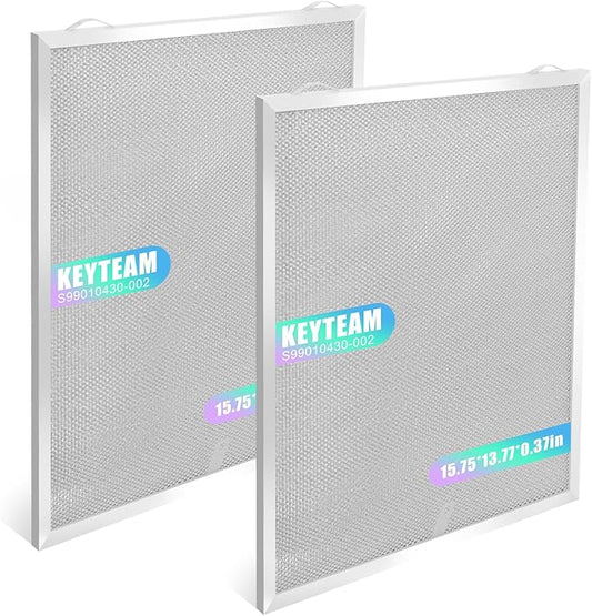 2 Pack,5-Layer Aluminum Filter,S99010430-002 Range Hood Filter 15-3/4" x 13-7/8" -4512880 Compatible with B.roan,N.utone,HPF30 Range Hood Filters