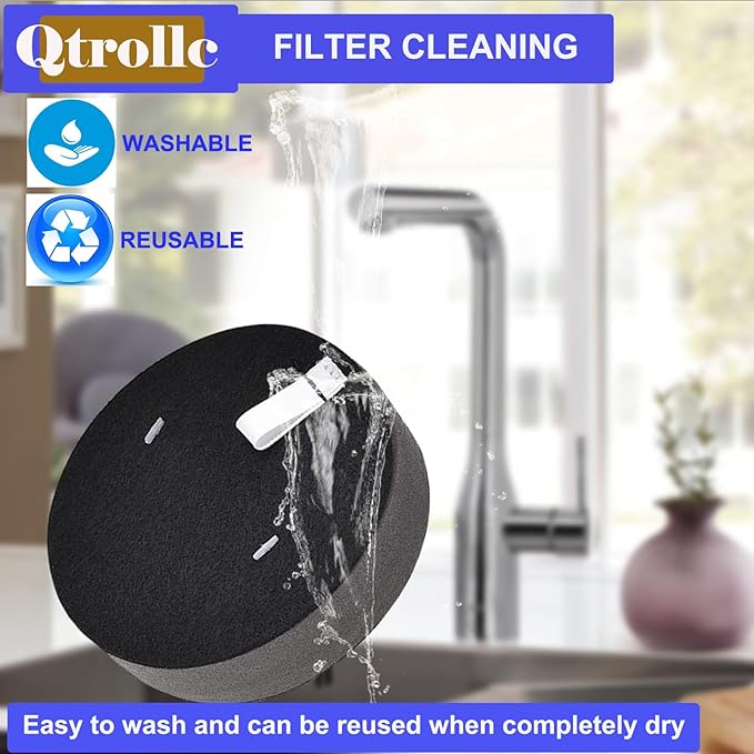 Filter Replacement for Bissell CleanView Pet Slim 3070 3080 2831 2903 2921 3339, PowerEdge 2900 2900A 3274, Pet Hair 2897 Vacuum, Compare to Part # 1623102