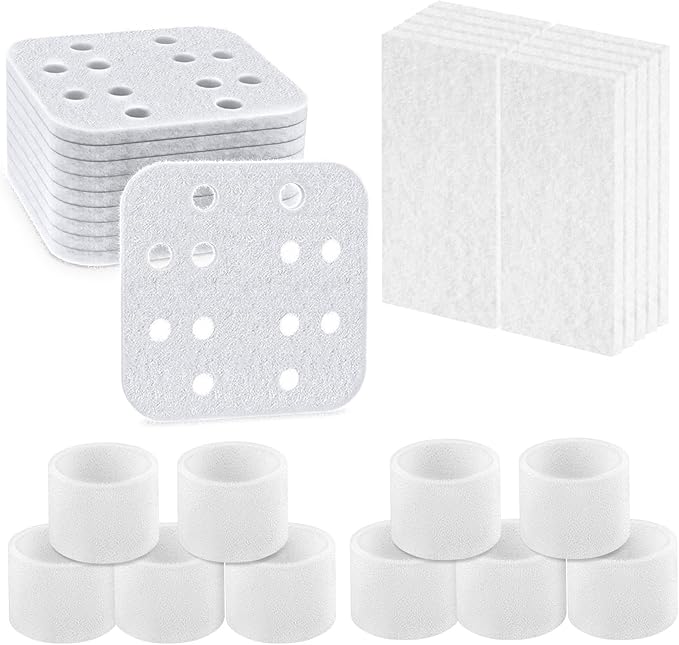 10 Pack Humidifier Replacement Filters, 10 Pack Absorption Pads and 10 Pack Aroma Pads, Compatible with LEVOIT LV600S OasisMist450S Humidifier