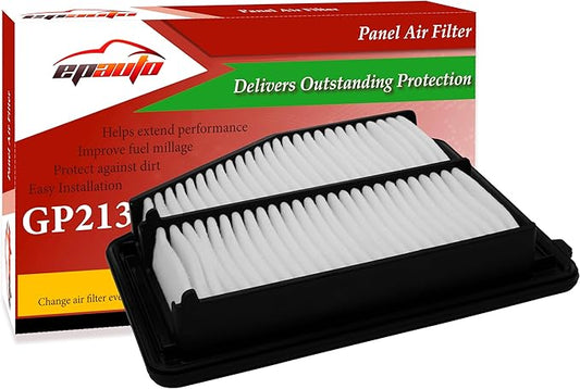 EPAuto GP213 (17220-R1A-A01) Engine Air Filter, Compatible with Honda Civic 1.8L (2012–2015), Acura ILX Base 2.0L (2013–2015)