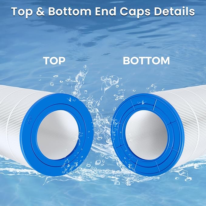 Future Way CC150 Pool Filter Cartridge Replacement for Pentair Clean & Clear 150, Replace Pleatco PAP150, Pentair R173216, Unicel C-9415, 150 sq.ft