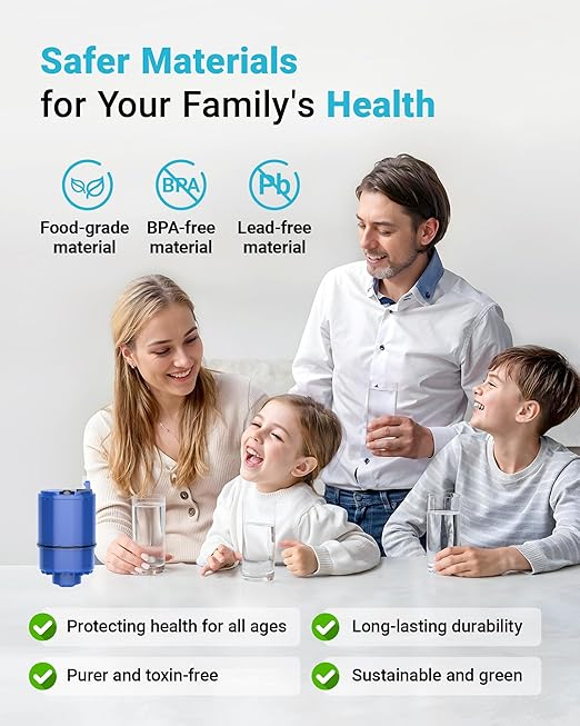 AQUA CREST Faucet Filter Replacement for All PUR®Plus Water Filter Replacement, PUR® Filter Replacement RF-9999®, NSF 42 Certified, 600-Gallon Long Lifespan, 2 Pack, Packaging May Vary