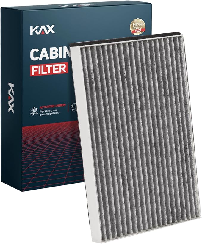 KAX HEPA Cabin Air Filter with Activated Carbon, CF8392A Replacement for Chevrolet Impala, Impala Limited, Allure, LaCrosse, Regal, Monte Carlo, Buick Century, Intrigue, Strong Adsorption Air Filter
