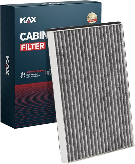 KAX HEPA Cabin Air Filter with Activated Carbon, CF8392A Replacement for Chevrolet Impala, Impala Limited, Allure, LaCrosse, Regal, Monte Carlo, Buick Century, Intrigue, Strong Adsorption Air Filter