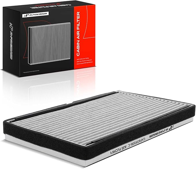 A-Premium Cabin Air Filter with Activated Carbon Compatible with Buick Allure, Century, LaCrosse, Regal & Chevrolet Impala, Monte Carlo & Pontiac Grand Prix, 1997-2016, Replace# 10406026