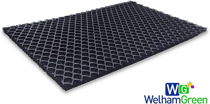 Activated Carbon Filter 4-Pack Compatible with Windmill Air Conditioner, 7.6″ x 4.8″ x 3/16″ (Larger Version) - Odor & Smoke Absorption