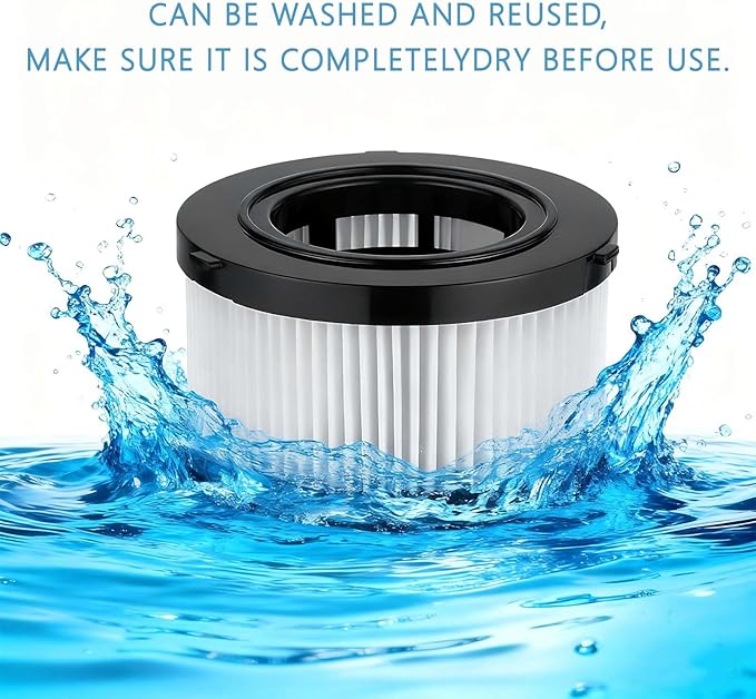 DC5151H Replacement HEPA Filter for ewelt DC515, DCV517, DCV517B Models - OEM Grade Filtration (3 Pack)