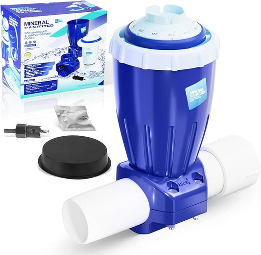 W20086 W28175 Replacement for Nature2 Express Mineral Cartridge with Vessel for Pool System, for In-Ground & Above-Ground Pools up to 30,000 Gallons, W20171, W20080, W26775