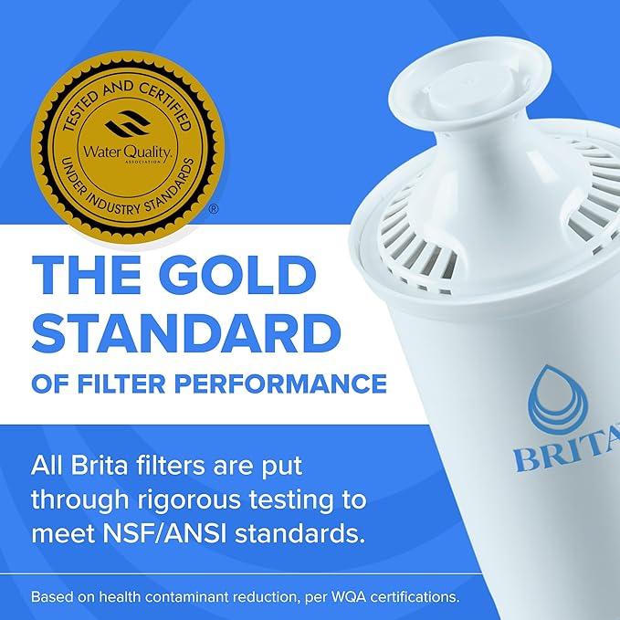 Brita UltraMax Large Water Dispenser with 1 BritaPlus Filter, 27 Cup Capacity, Black (Package May Vary)