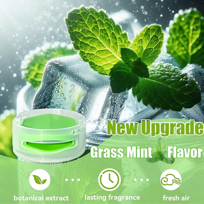 Replacement Vacuum Scent Cartridge & Odor Neutralizer Compatible with Shark AZ3000 AZ4000 IZ562H & Air Pur-ifier HP301 HP305, Shark Vacuum Deodorizer Cartridge Pods