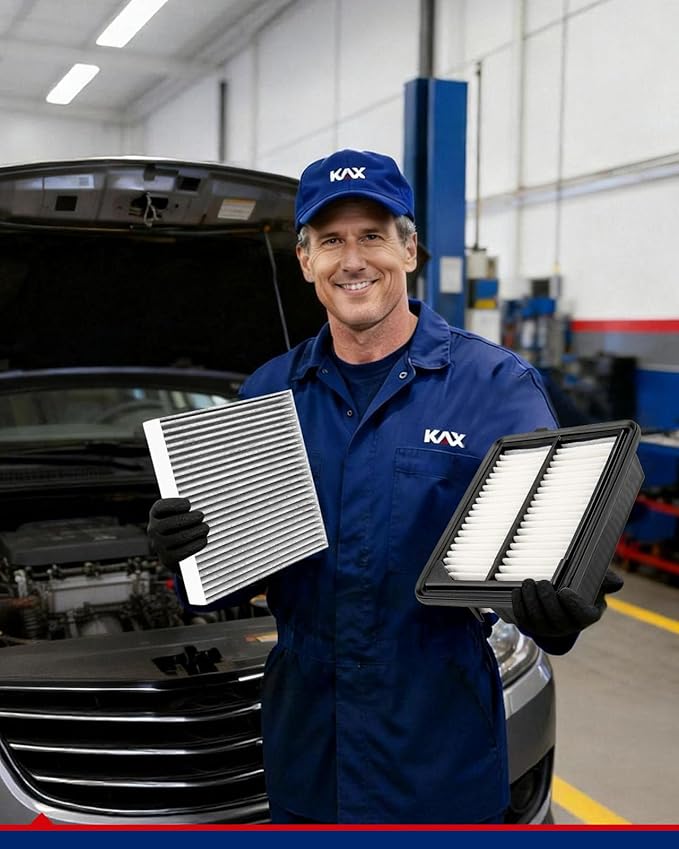 KAX Engine & Cabin Air Filter Kit, Replacement for Honda CR-V 2020 2021 2022 2.0L Hybrid, Replace# CA11399 CF11182