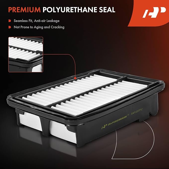 A-Premium Engine Air Filter Compatible with Honda Fit 2015 2016 2017 2018 2019 2020, L4 1.5L, Replace# 172205R0008
