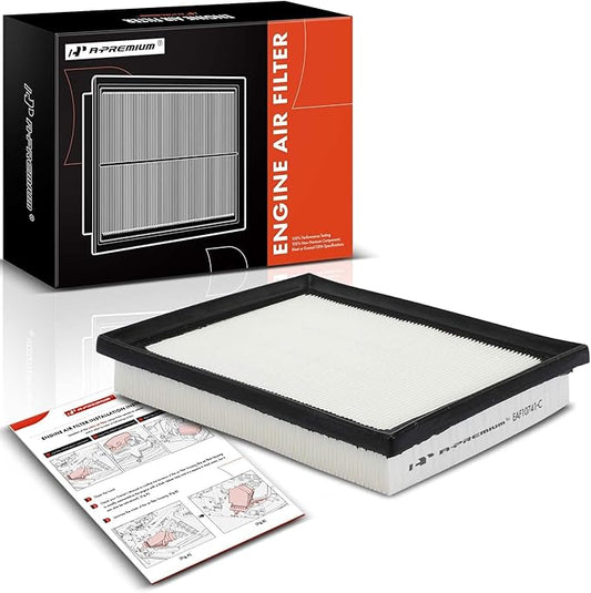 A-Premium Engine Air Filter Compatible with Lexus CT200h 2011-2017, NX300h 2015-2021 & Toyota RAV4 2016-2018, Prius 2010-2015, Prius V 2012-2018, Prius Plug-In, 1.8L 2.5L, Replace# 1780137021