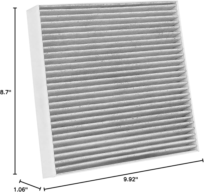KAX HEPA Cabin Air Filter with Activated Carbon, CF10361 Replacement for Chevrolet Cobalt 2005-2010, Chevy HHR 2006-2011, Pontiac G5, Saturn Lon, Pursuit, Passenger Compartment Air Filter