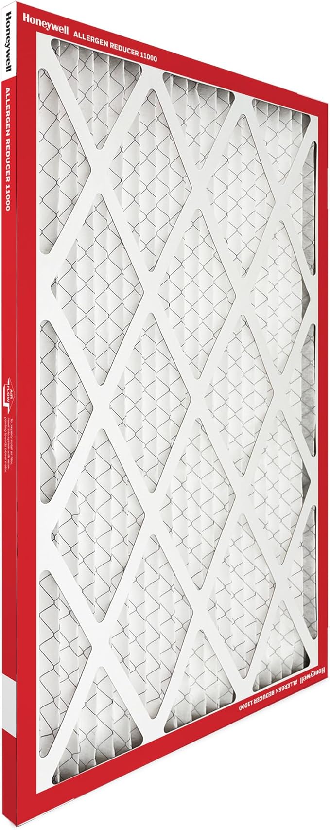 Honeywell 16x25x1 MERV 11 Allergen Reducer 11000 Electrostatic Pleated HVAC AC Furnace Air Filter (4-Pack) | Replacement Filter for Home Use | Made in USA