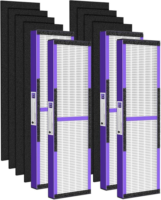 4 Pack FLT4850PT PET CARE Filter B Replacement Compatible with Guardian HEPA Air Purifier AC4825 AC4825E AC4300 AC4800 AC4900 AC4850PT AC4850 FLT4825