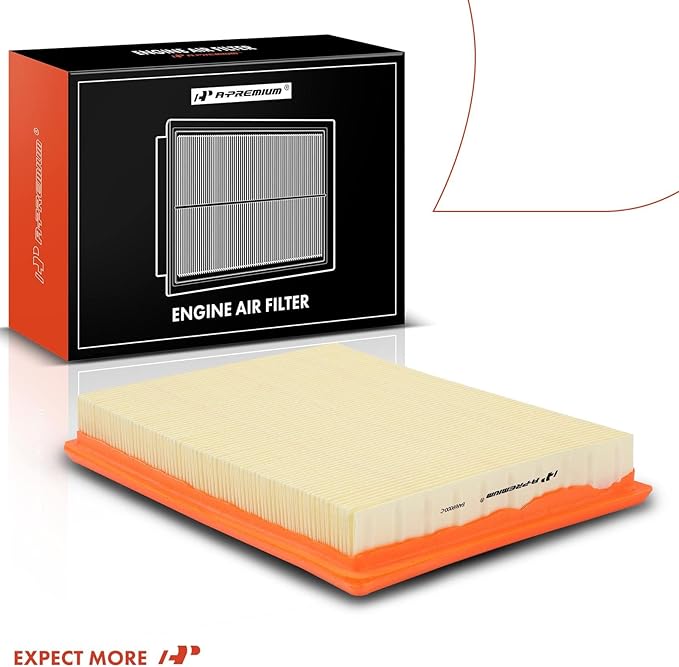 A-Premium Engine Air Filter Compatible with Nissan & Infinit Models - Rogue, Sentra, 300ZX, Juke, FX35, FX37, FX50, M56, Q50, Q60, Q70, Q70L, QX70