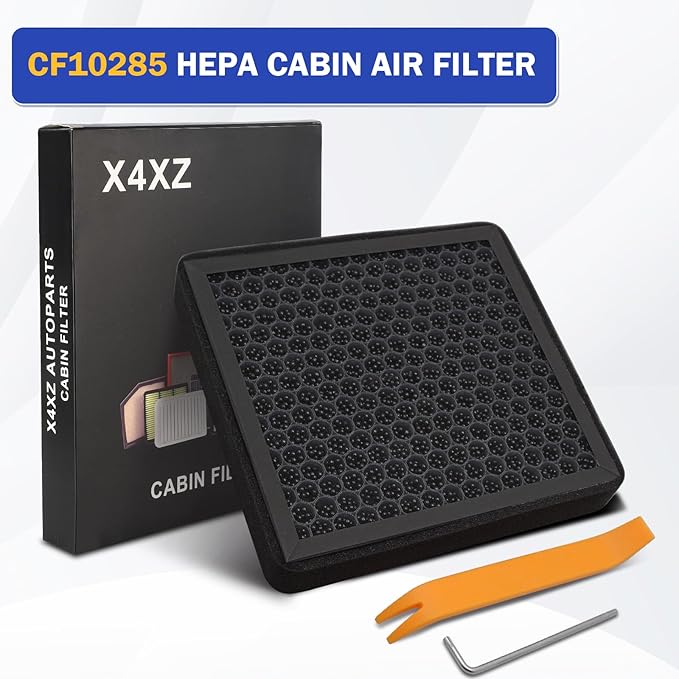 CF10285 Premium HEPA Cabin Air Filter Upgraded Air Filter with Activated Carbon for Toyota Camry Corolla Prius Rav4 Highlander 4Runner Tundra/Lexus Es300H ES350 GS300 GS350 GS430 GS460 GX460 CP285