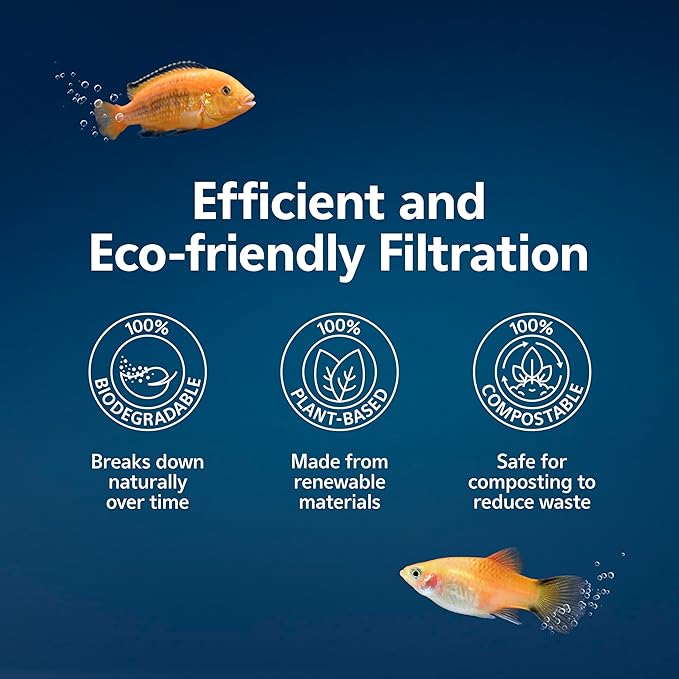 Aqueon Aquarium Fish Tank EcoRenew Filter Cartridge, Extra Small 3 Pack
