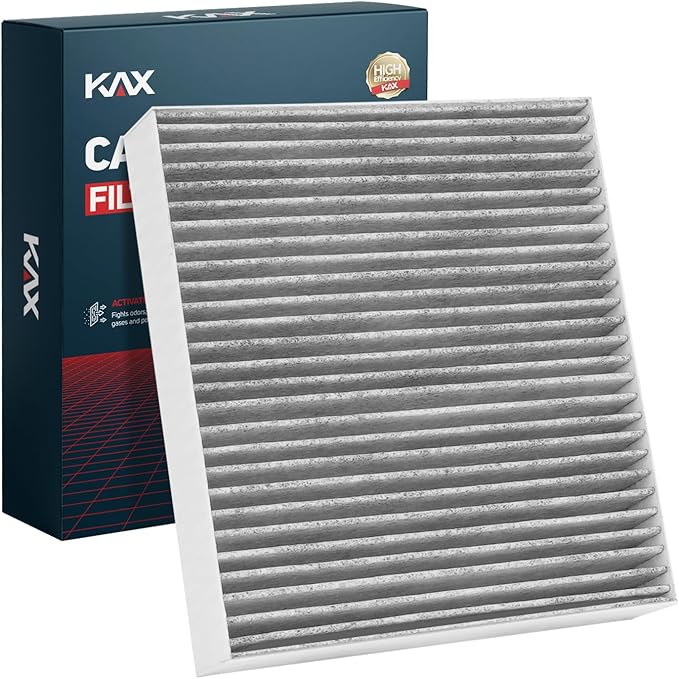 KAX HEPA Cabin Air Filter with Activated Carbon, CF10140 Replacement for Nissan Altima, Outlander Sport,Sentra, Outlander, Maxima, Murano, Lancer,G35, FX35, FX45, Passenger Compartment Air Filter